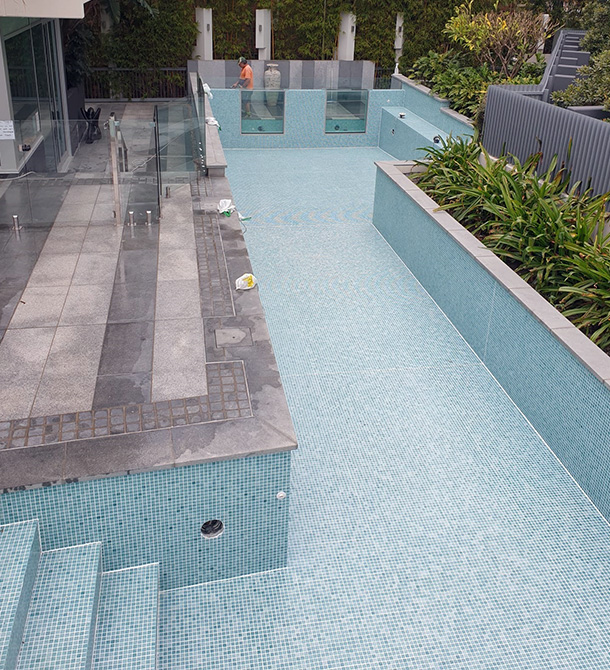 Swimming Pool Tiles Company Queensland