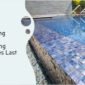 How Long does Swimming Pool Tile Last 85x85